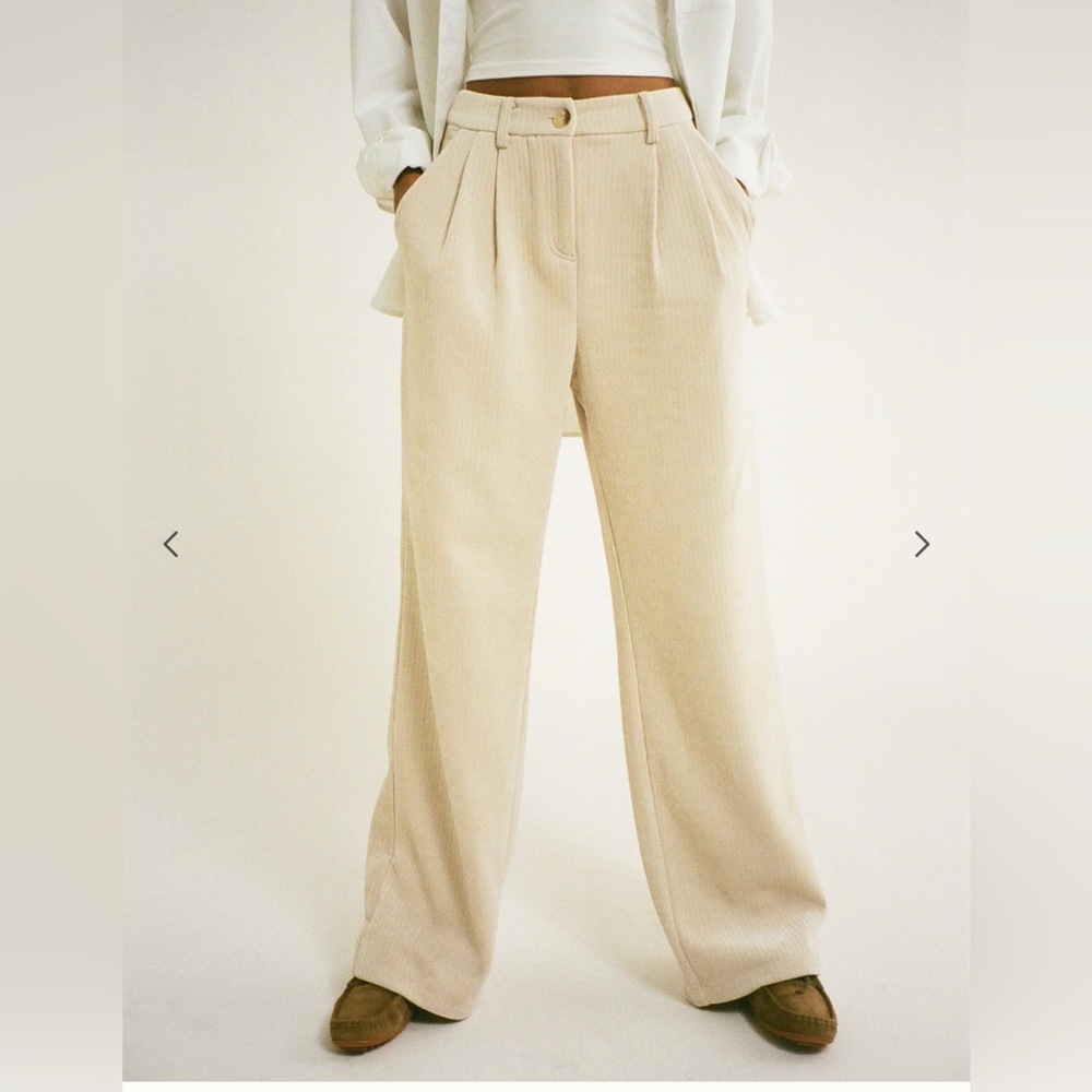 Rumored Simon Wide Wale Corduroy Wide Leg Women's Pants